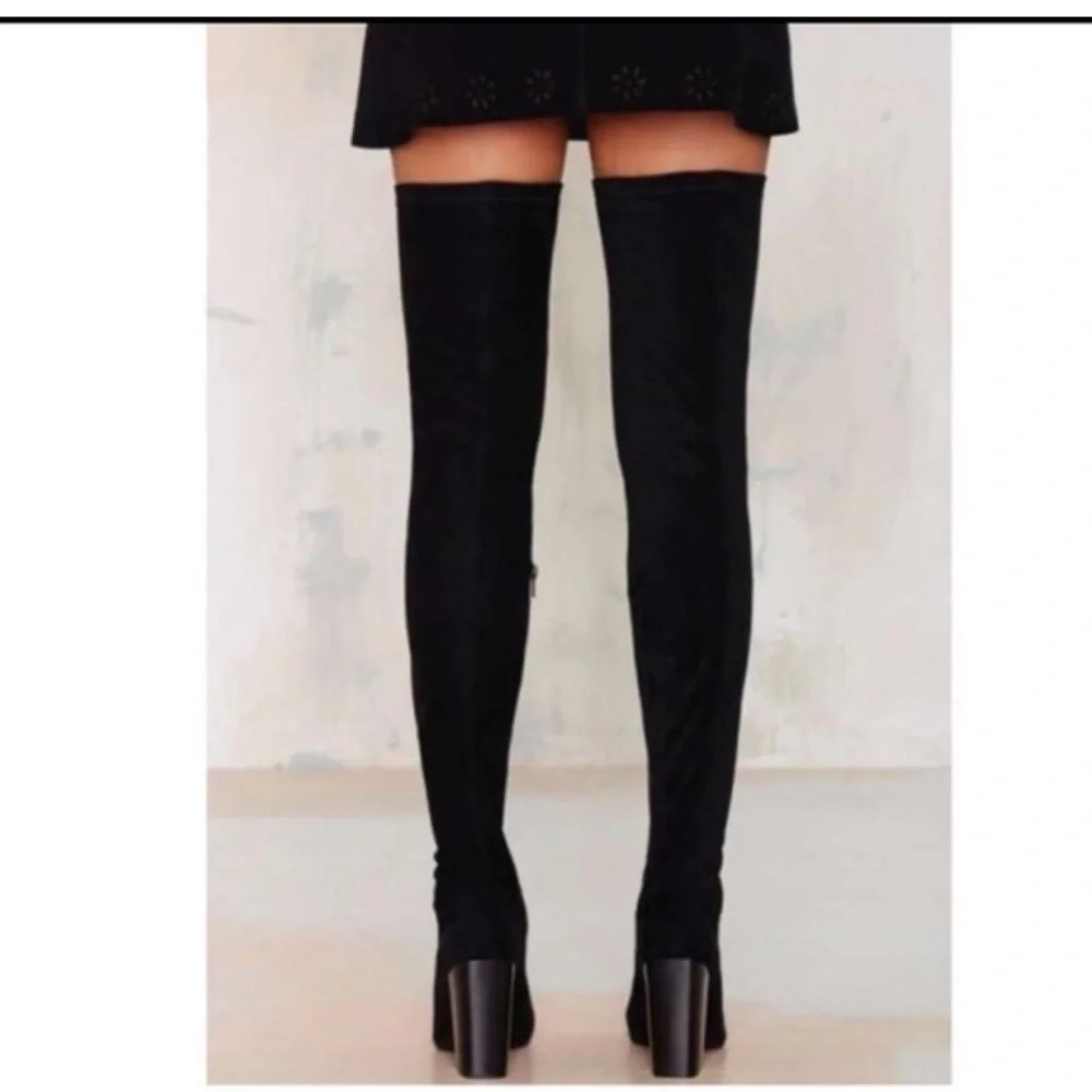 Thigh high boots - Picture 2 of 2